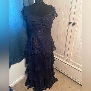 Flutter sleeve Francesas gown